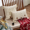 Christmas tree pillow cover by Glow Ritual