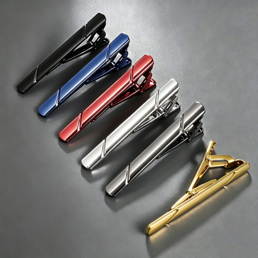 Men's tie clip set by Glow Ritual