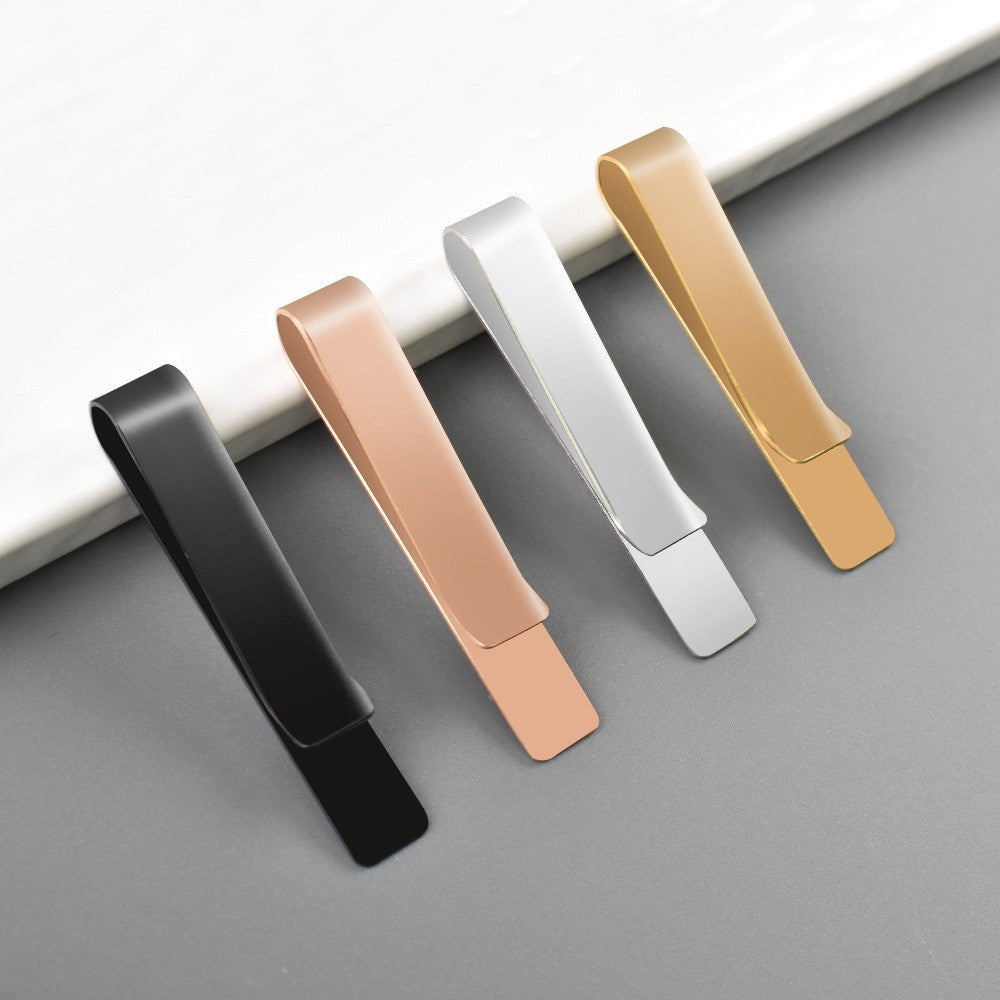 Men's tie clip set by Glow Ritual