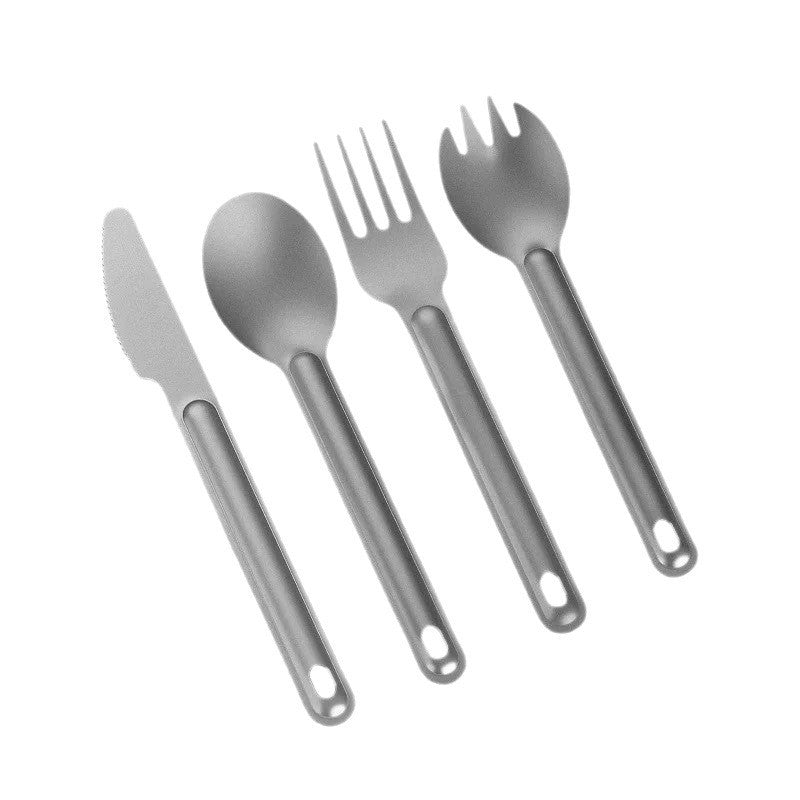 Titanium camping utensil by Glow Ritual