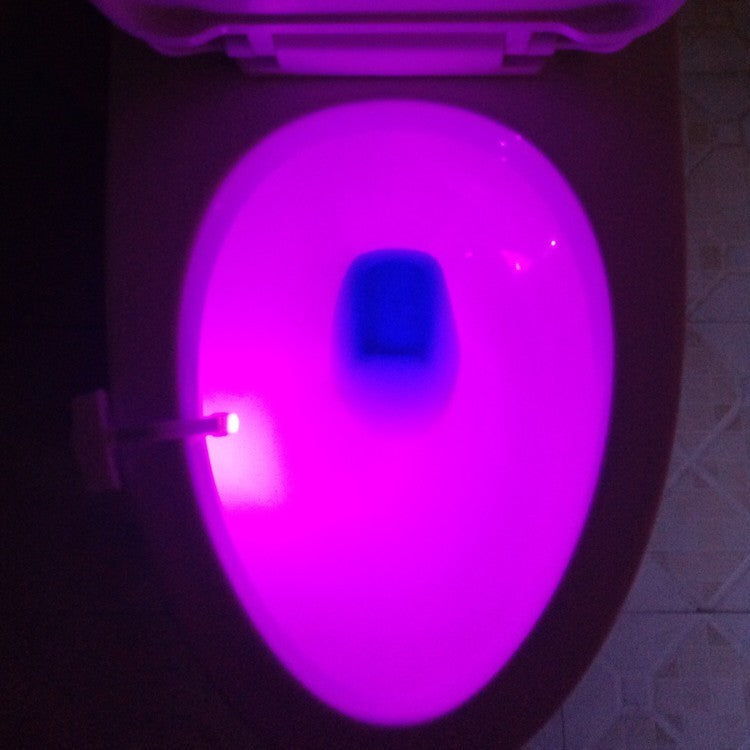 Motion sensor toilet light by Glow Ritual