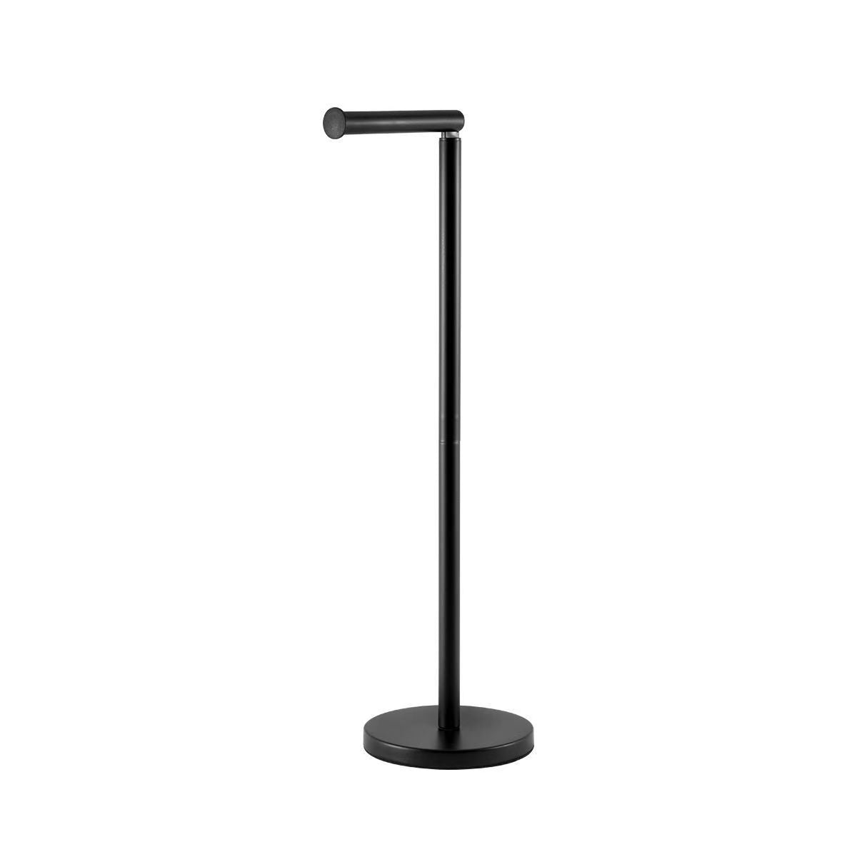 Toilet Paper Holder Stand – Weighted Freestanding Roll Holder with Storage