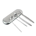 Stainless steel tongue scraper by Glow Ritual