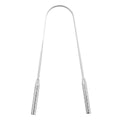 Stainless tongue scraper by Glow Ritual