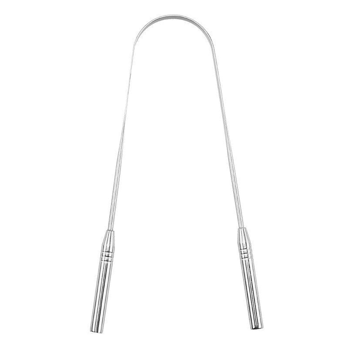 Stainless tongue scraper by Glow Ritual