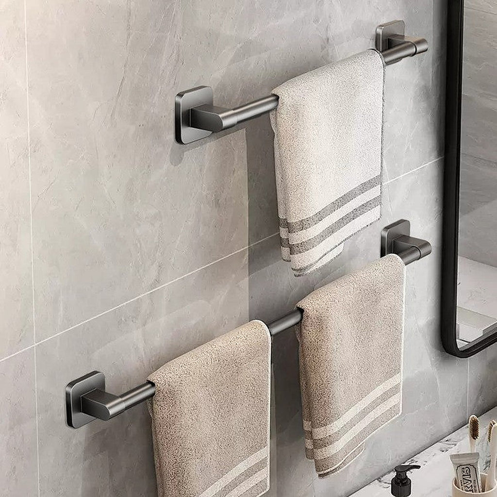 No-drill adhesive towel bar by Glow Ritual