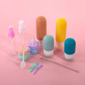 Leak-proof silicone travel bottles by Glow Ritual