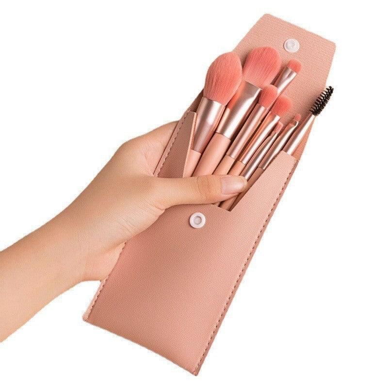 Mini travel makeup brush set by Glow Ritual