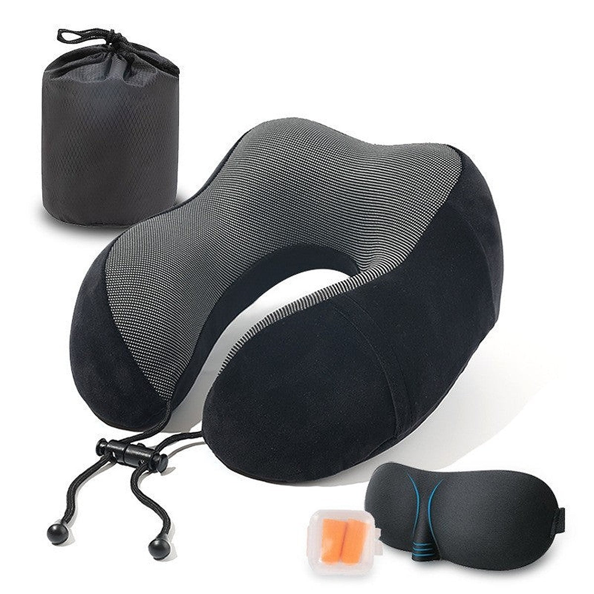 Memory foam travel neck pillow by Glow Ritual
