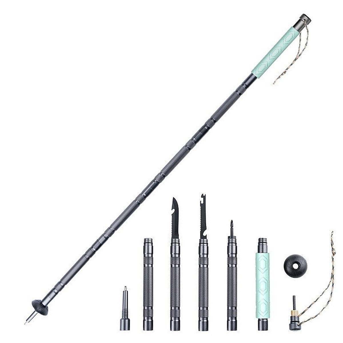 Collapsible trekking pole by Glow Ritual