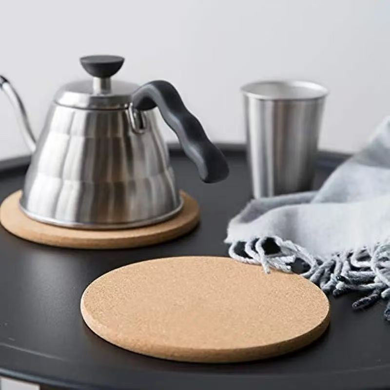 Cork trivets by Glow Ritual