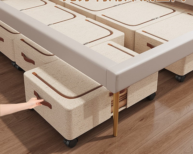 Under-bed storage drawer with wheels by Glow Ritual