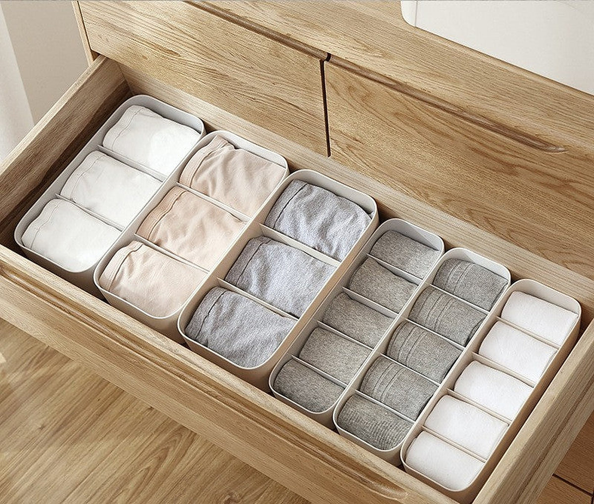 Drawer underwear organizer by Glow Ritual