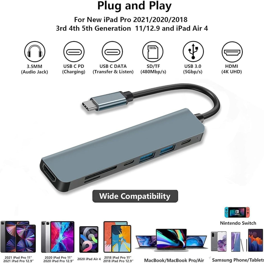 USB-C hub by Glow Ritual