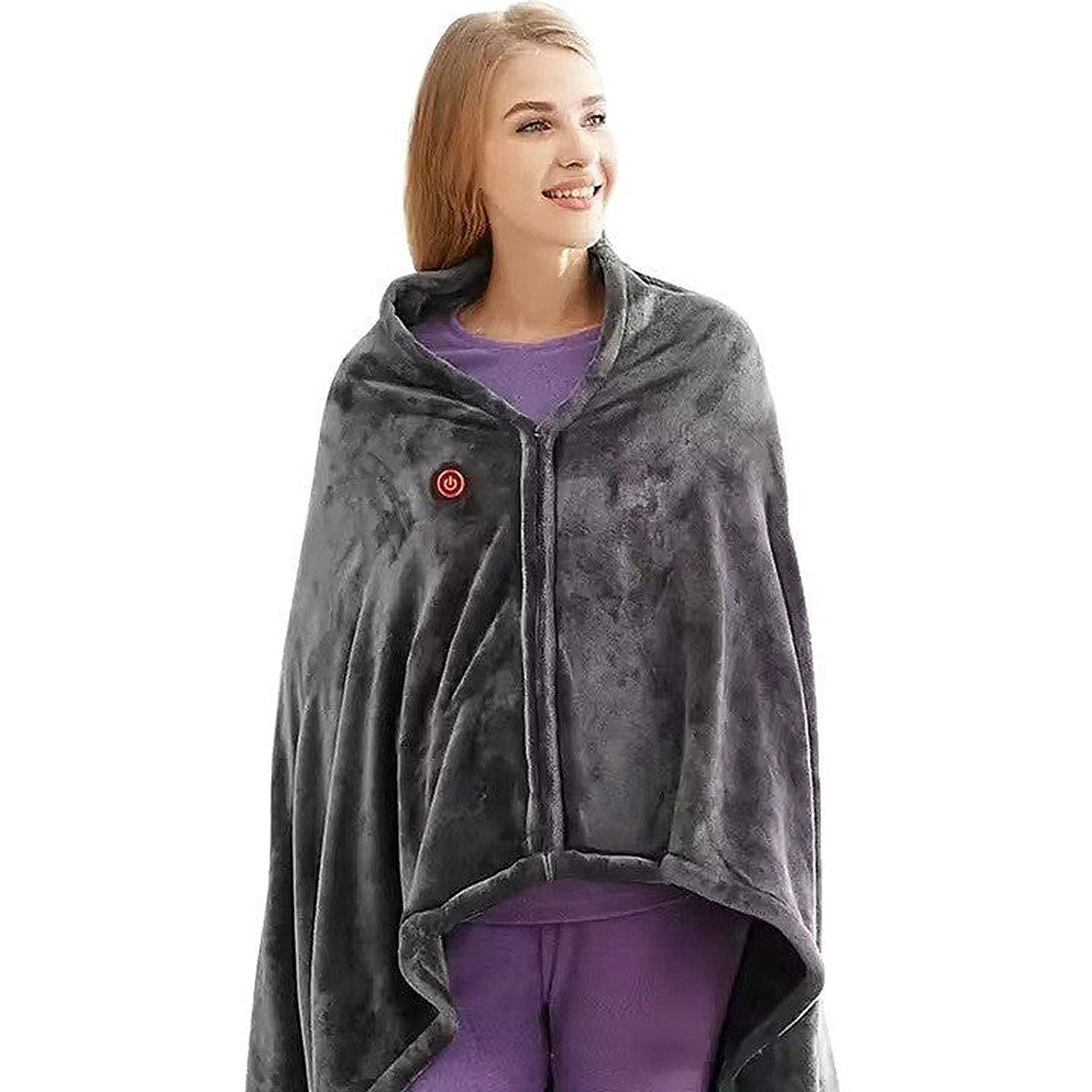 USB heated shawl by Glow Ritual