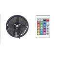 USB LED strip light reel with 24-key remote