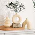 Ceramic vase set of 3 by Glow Ritual