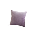 Velvet Pillow Cover – Soft Solid Cushion Cover 18 in