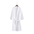 Cotton waffle spa bathrobe by Glow Ritual