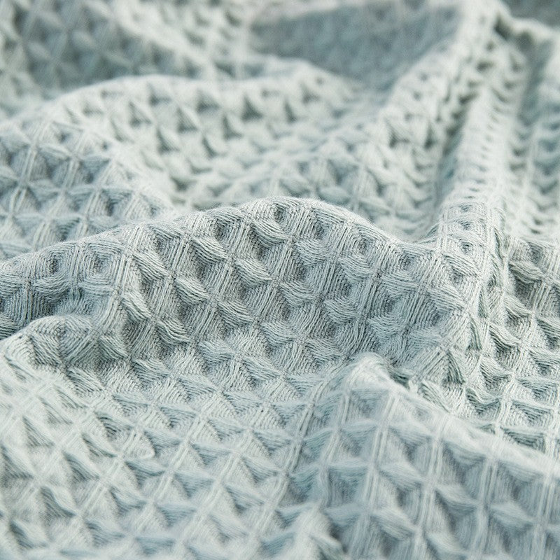 Waffle weave cotton hand towel by Glow Ritual