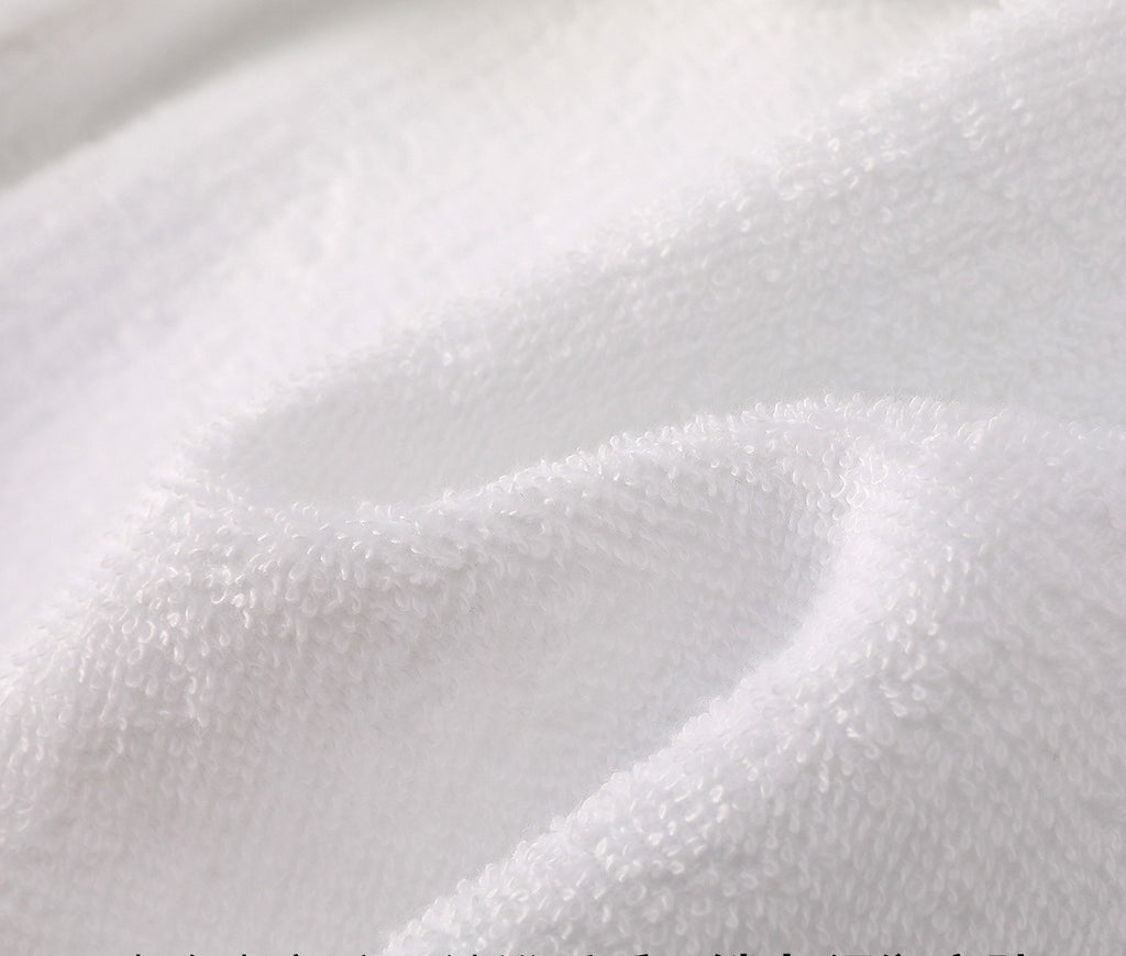 Cotton waffle bathrobe by Glow Ritual