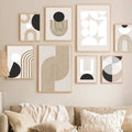 Abstract boho canvas print by Glow Ritual