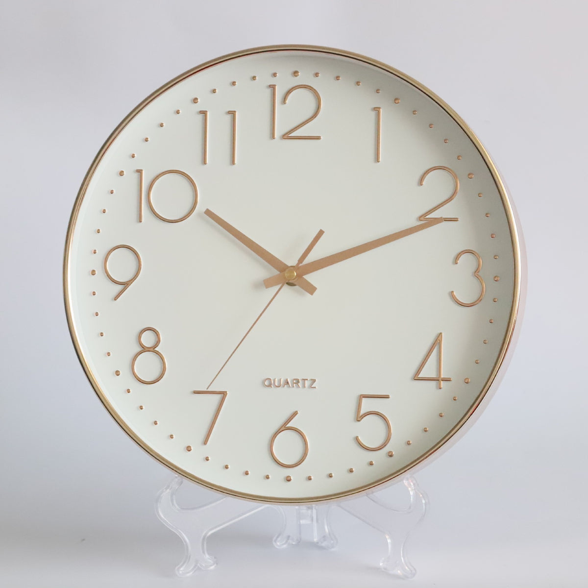 Silent wall clock by Glow Ritual