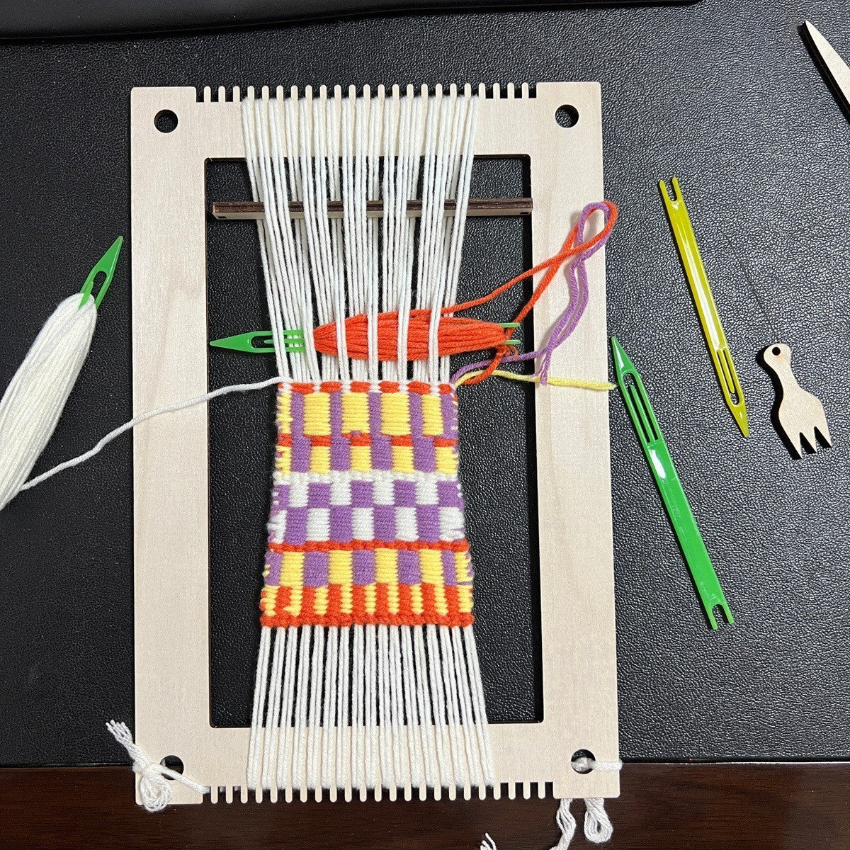 Mini weaving loom kit by Glow Ritual