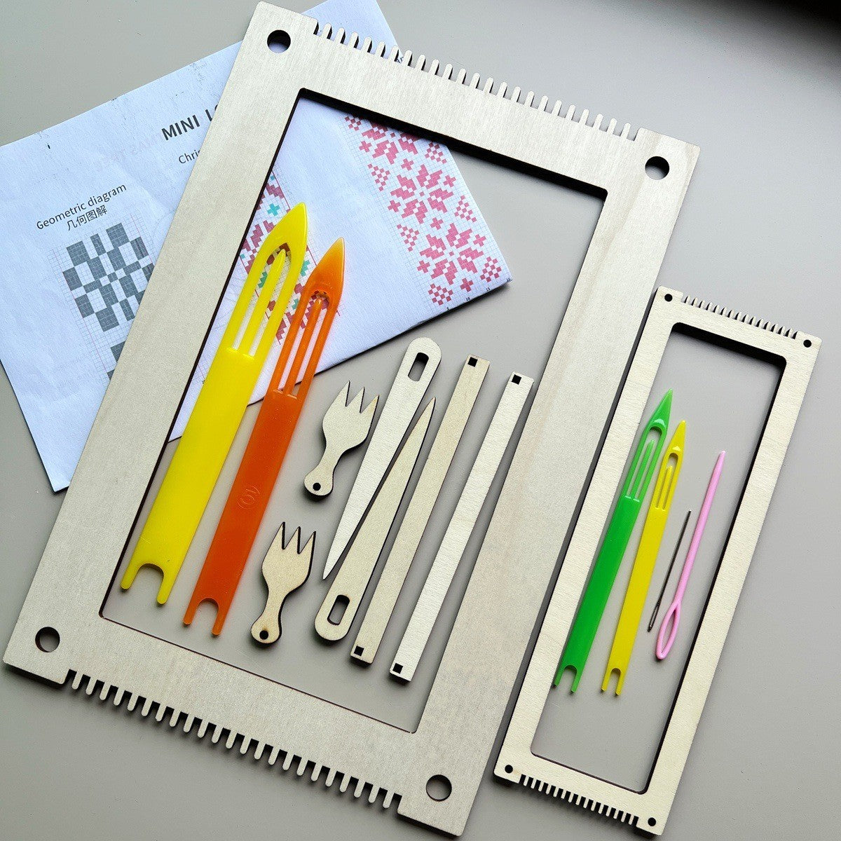 Mini weaving loom kit by Glow Ritual