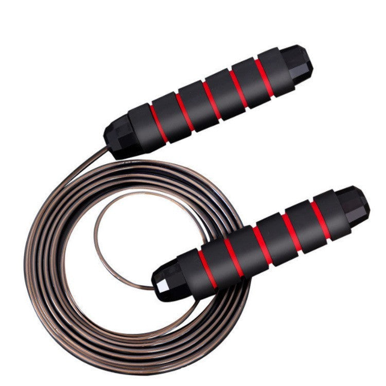 Weighted steel cable jump rope by Glow Ritual