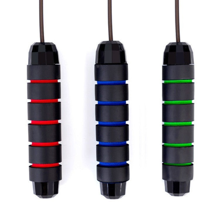 Weighted steel cable jump rope by Glow Ritual