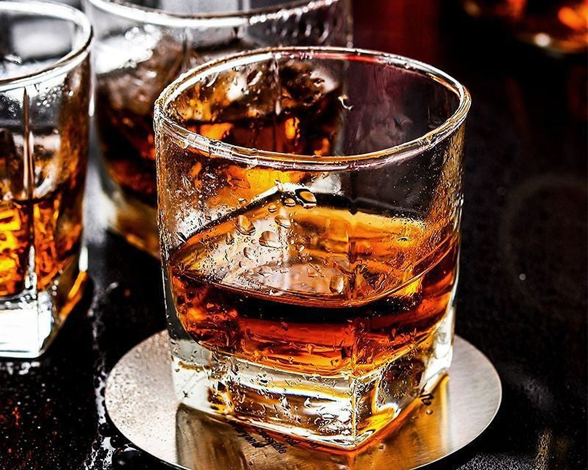 Whiskey glasses by Glow Ritual
