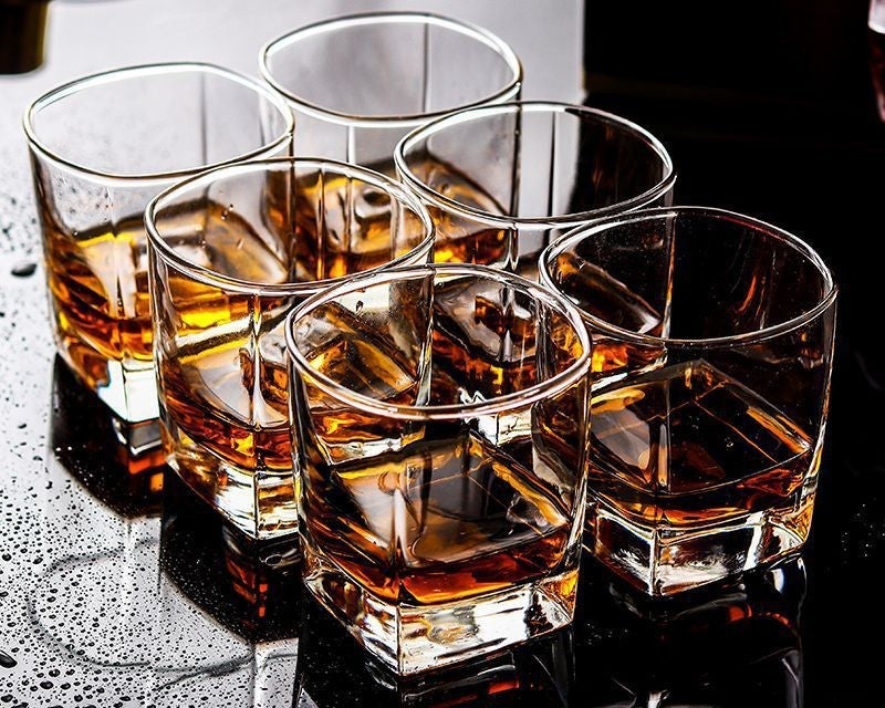 Whiskey glasses by Glow Ritual