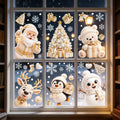 Christmas window clings by Glow Ritual