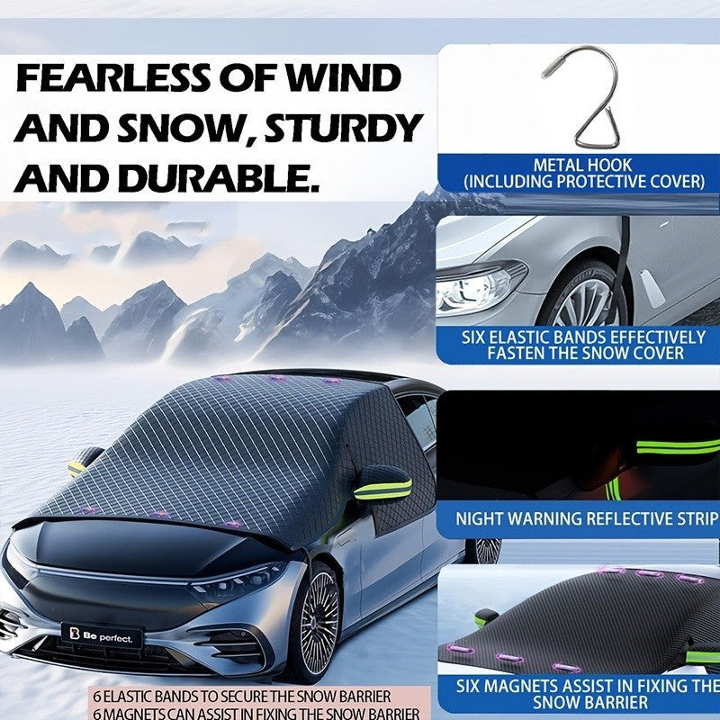 Windshield snow cover by Glow Ritual