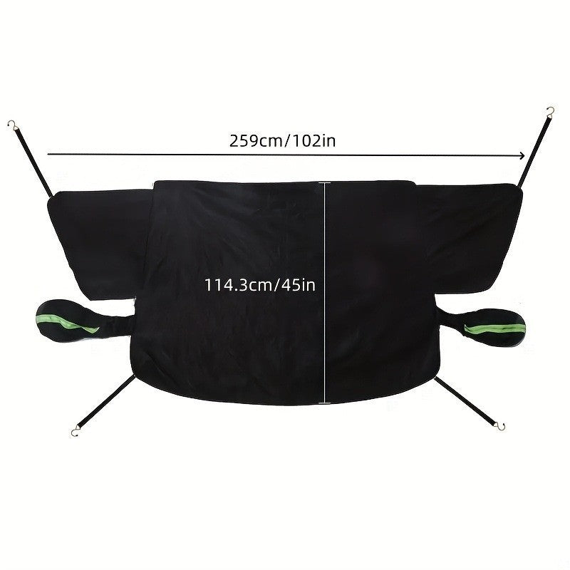 Windshield snow cover by Glow Ritual