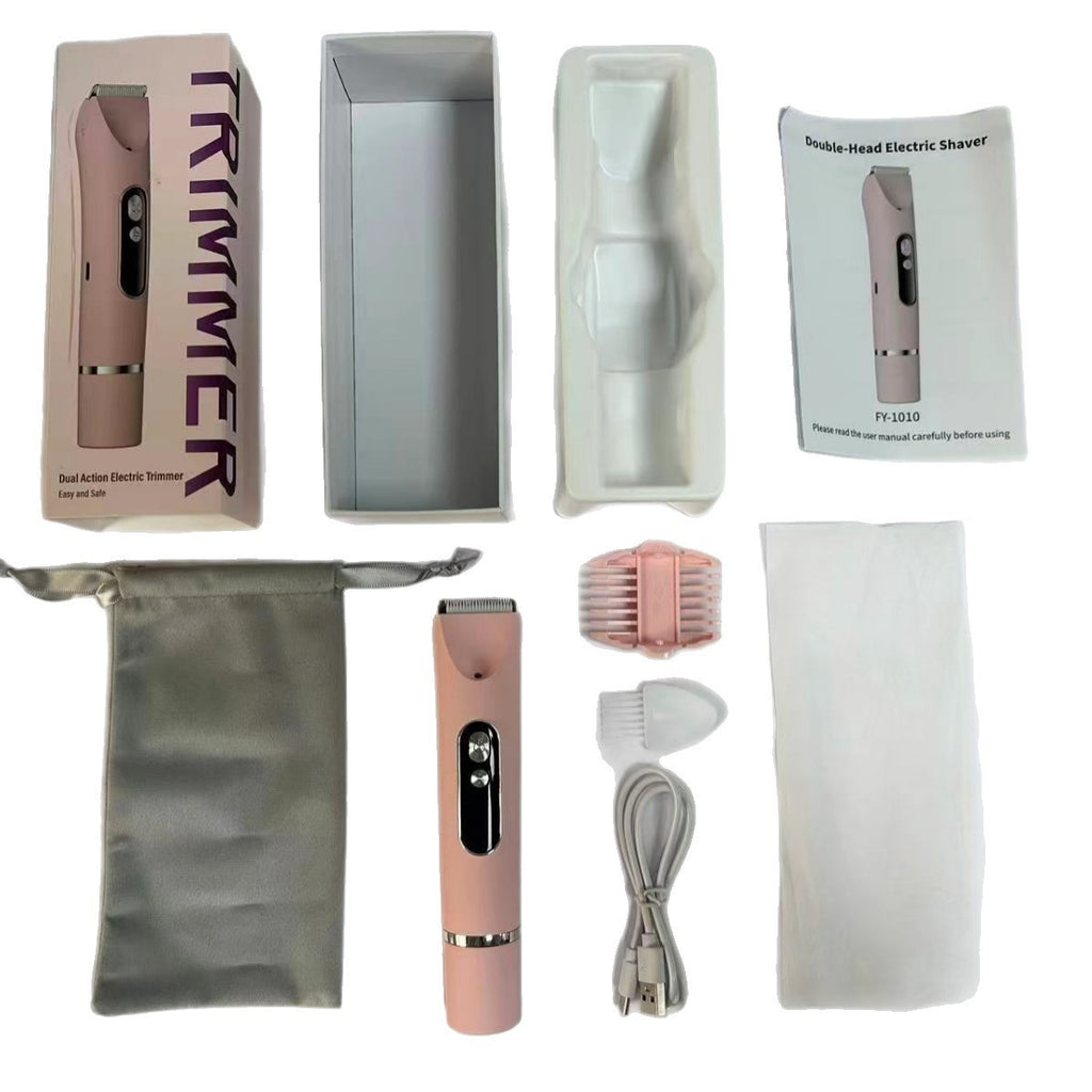Women's electric body trimmer by Glow Ritual