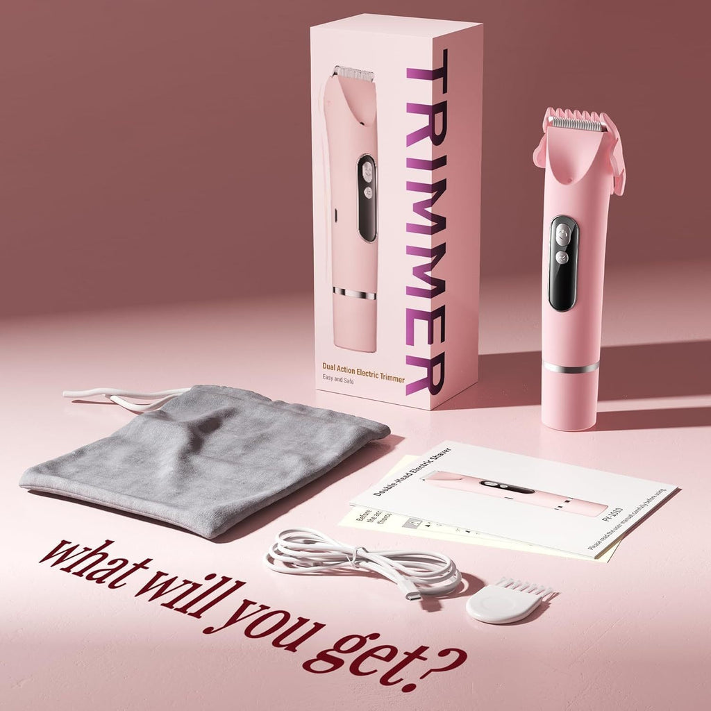 Women's electric body trimmer by Glow Ritual