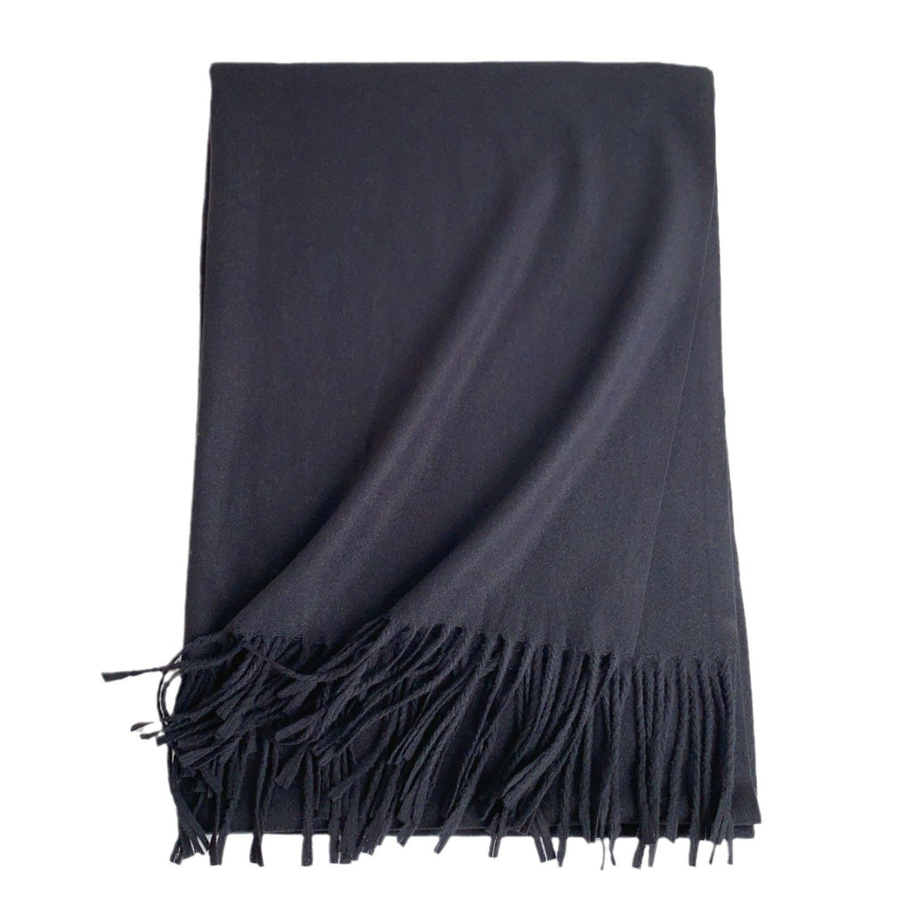 Oversized cashmere-feel scarf by Glow Ritual