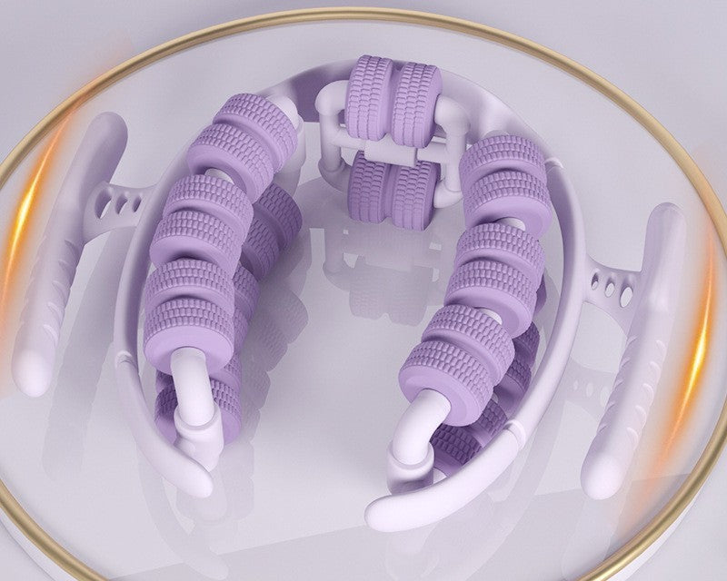 28-wheel leg massage roller by Glow Ritual