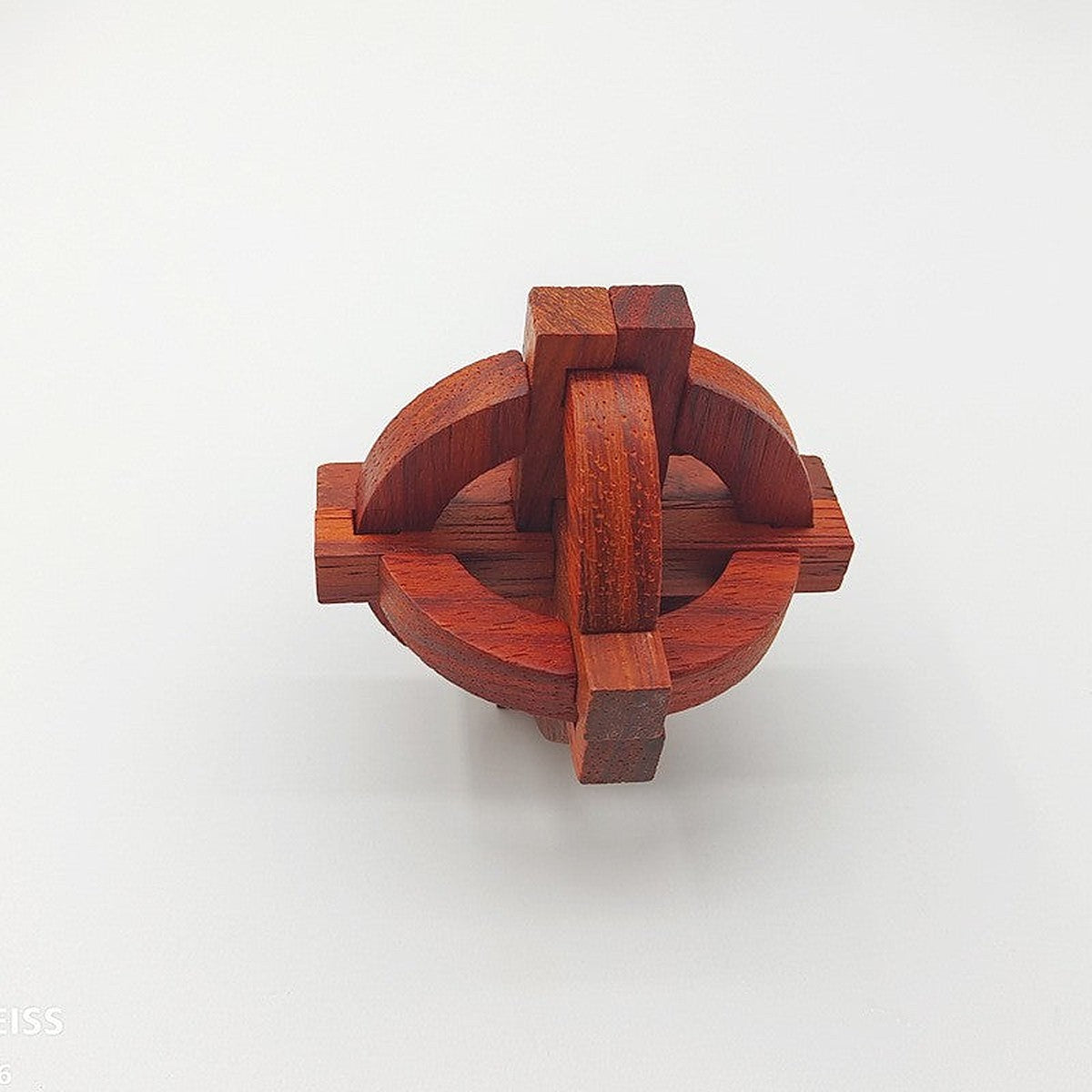 Wooden brain teaser puzzle set by Glow Ritual