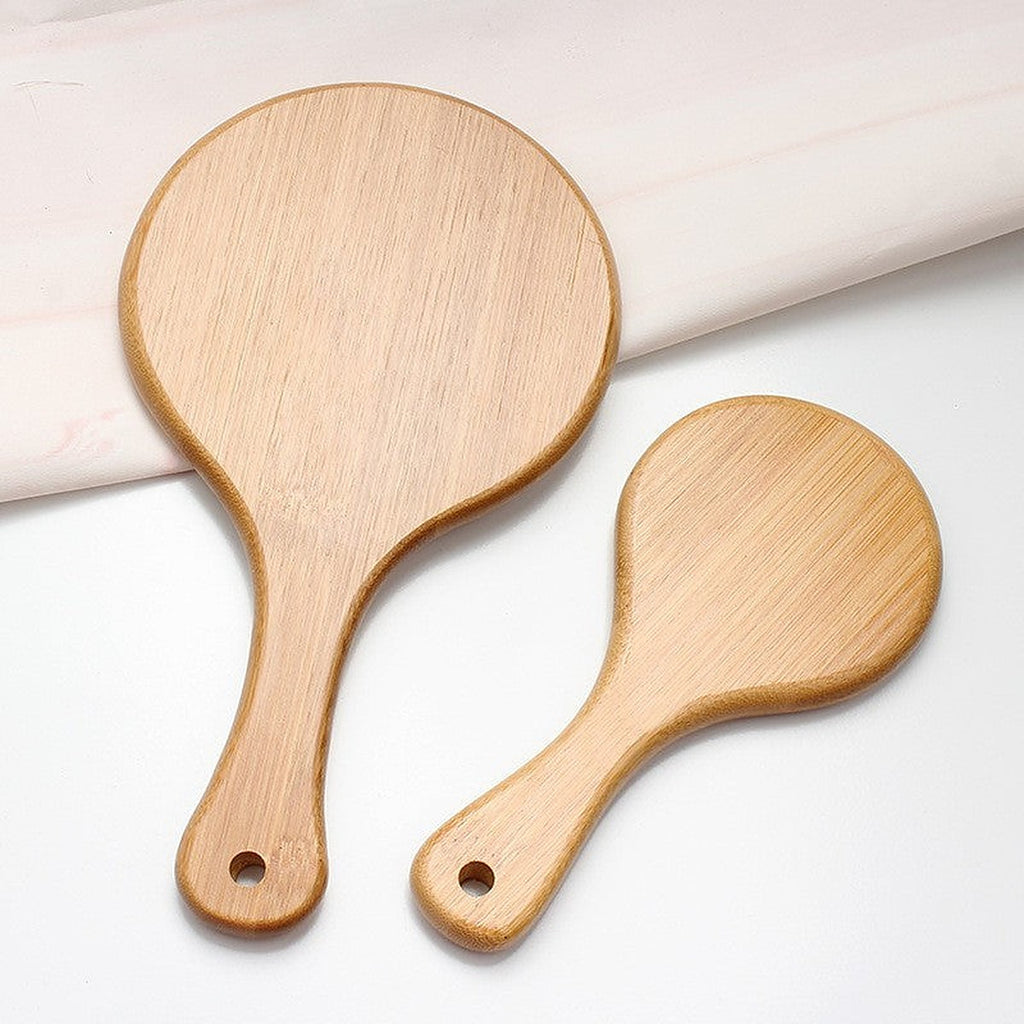Bamboo hand mirror by Glow Ritual