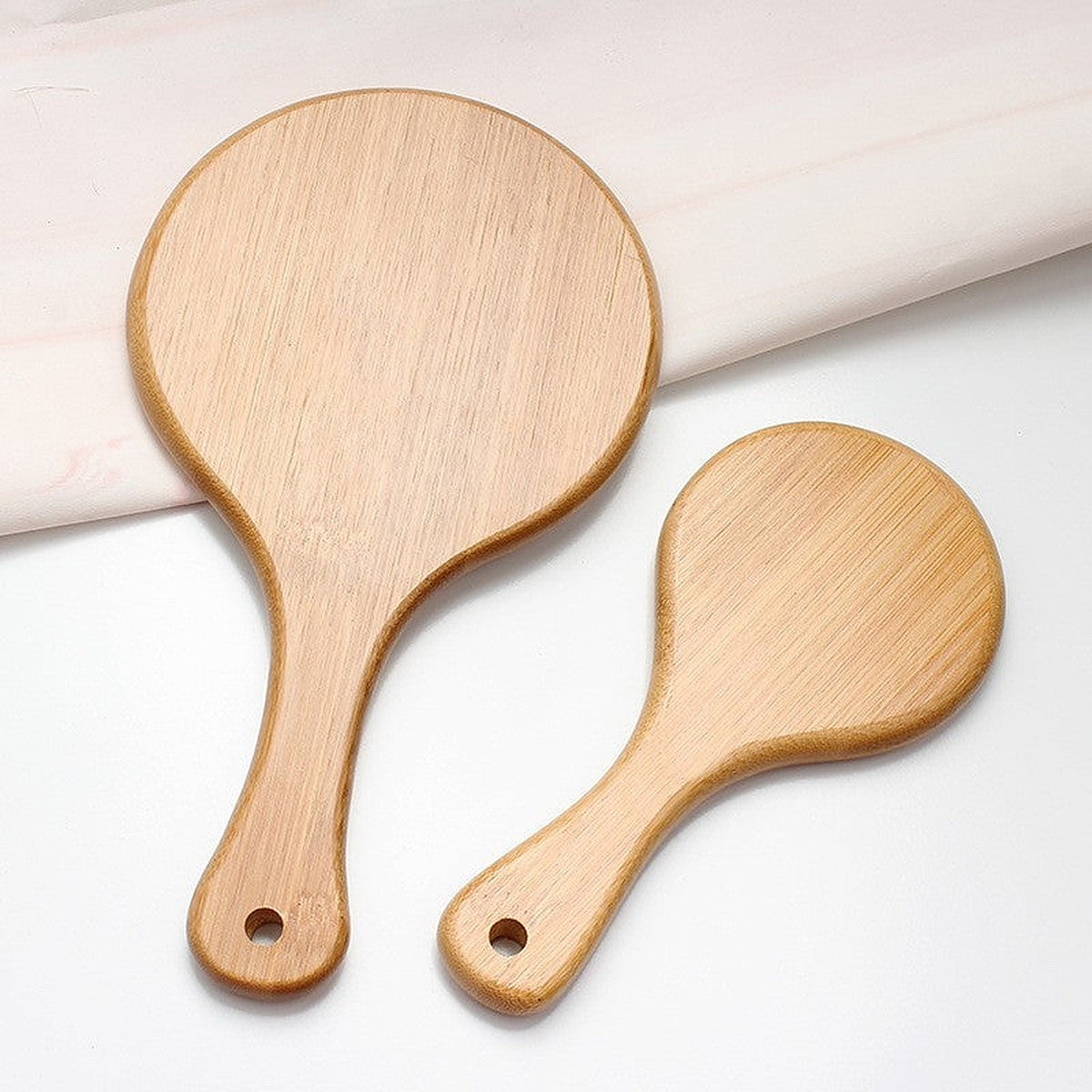 Bamboo hand mirror by Glow Ritual