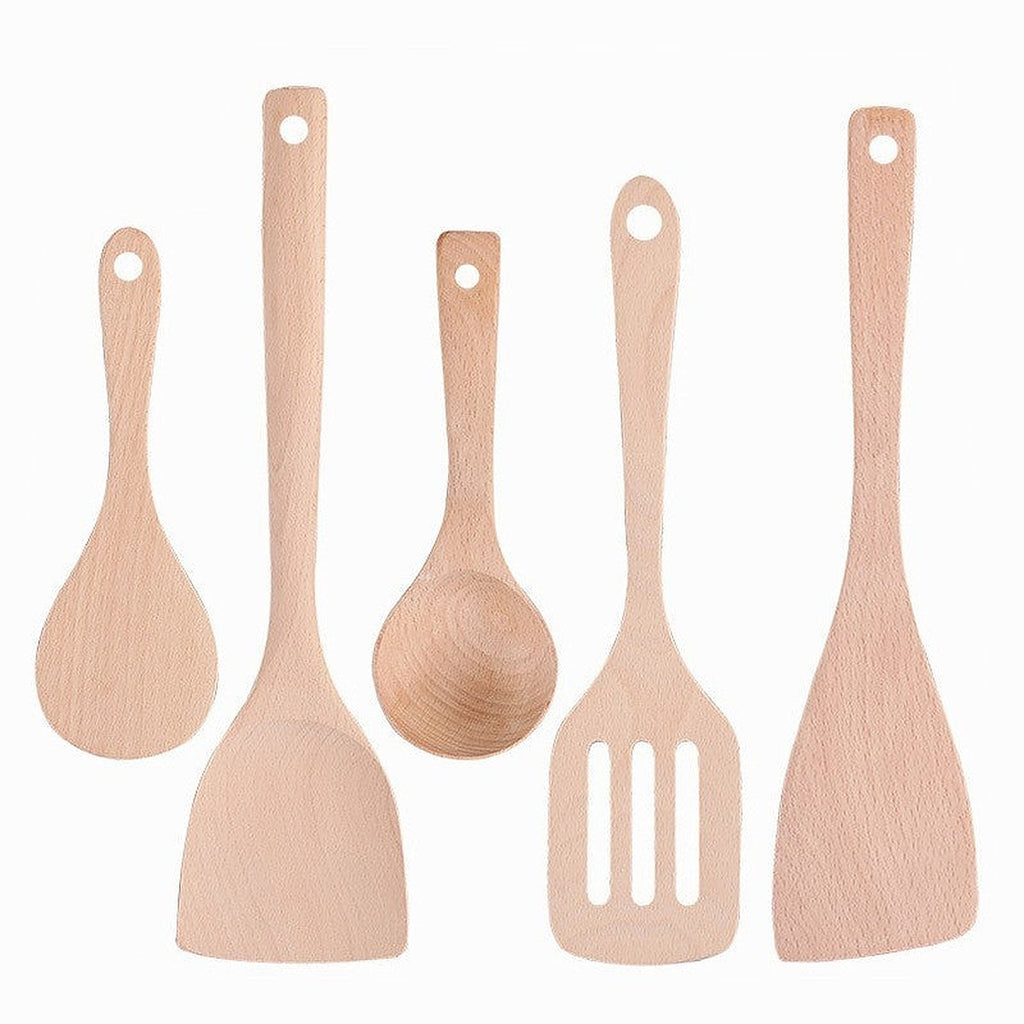 Beech wood cooking utensil by Glow Ritual