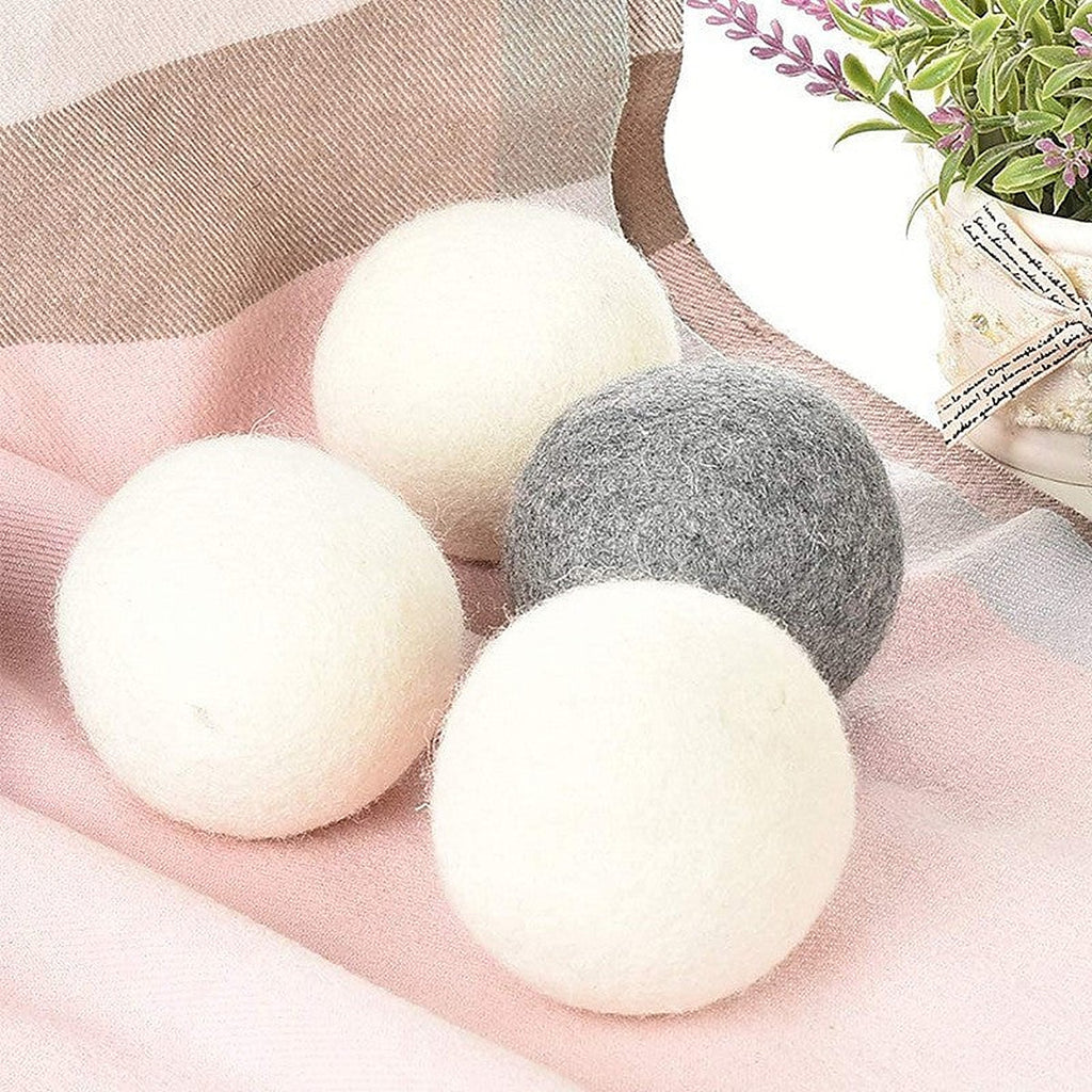 Wool dryer balls by Glow Ritual