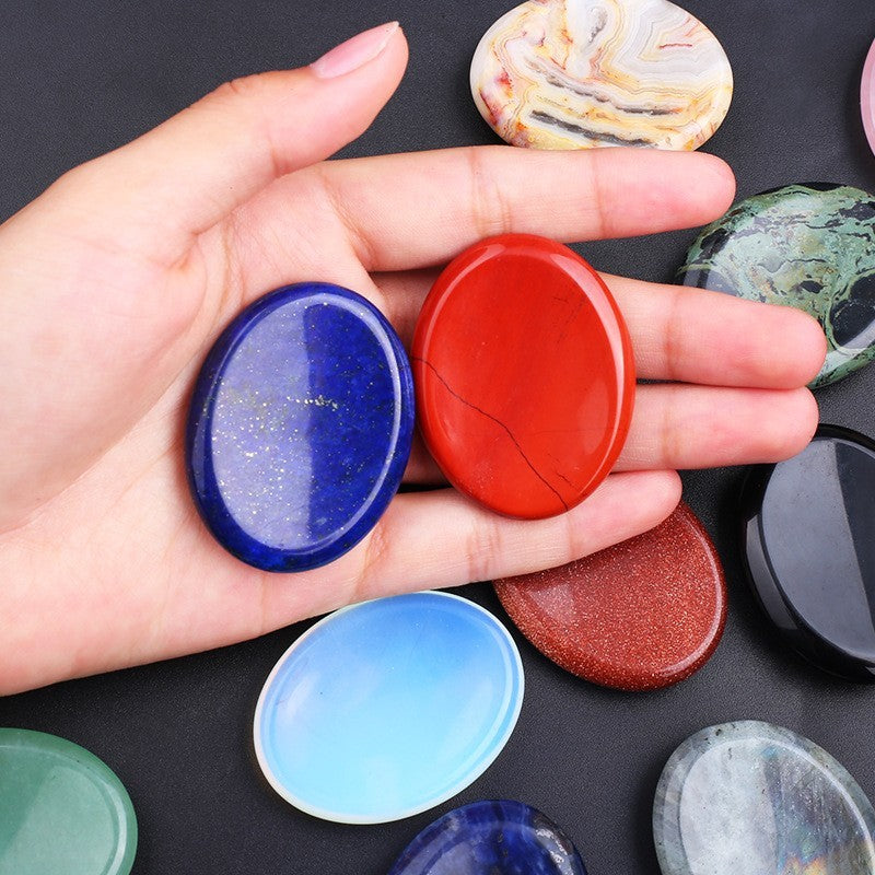 Crystal worry stone by Glow Ritual