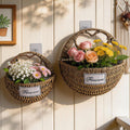Woven wall basket by Glow Ritual