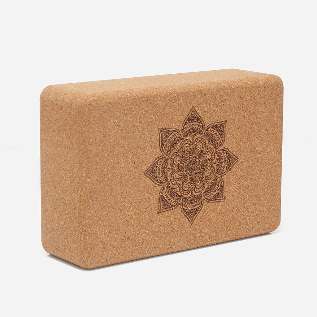 Cork yoga block by Glow Ritual