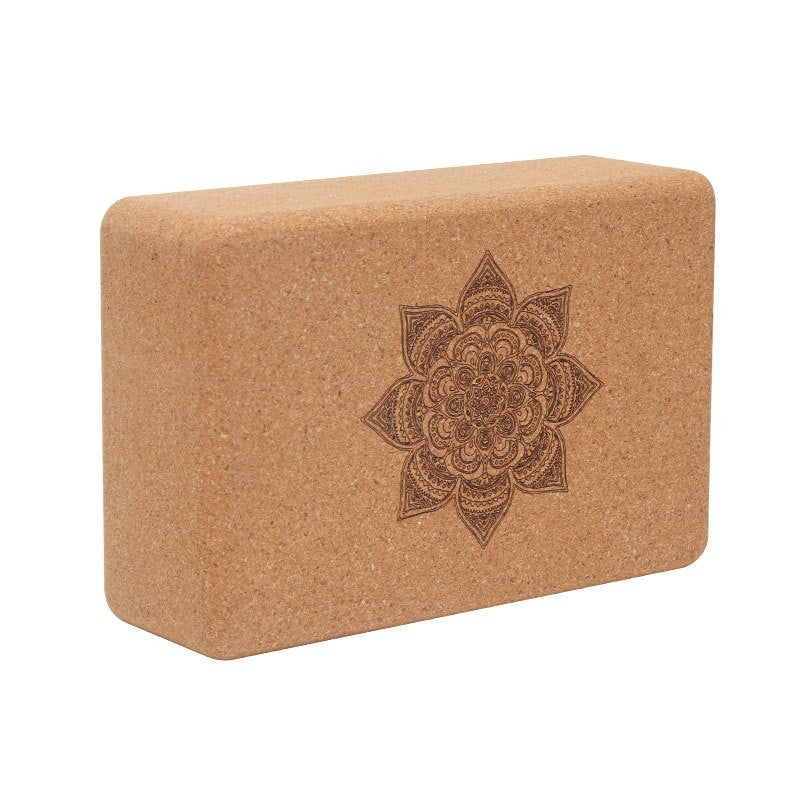 Cork yoga block by Glow Ritual