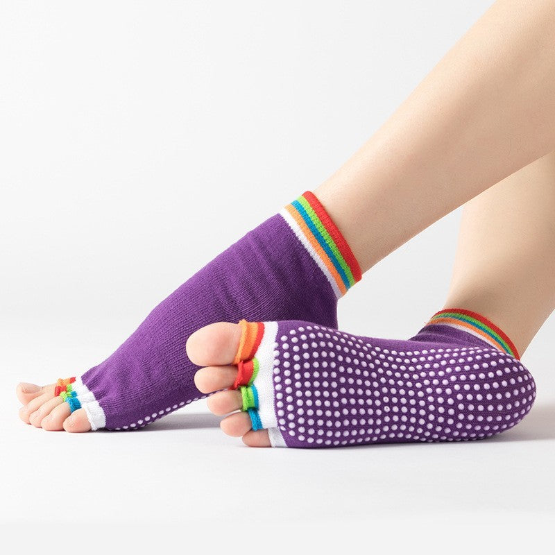 Non-slip yoga socks by Glow Ritual